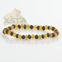 Raw amber bracelet 2 colors